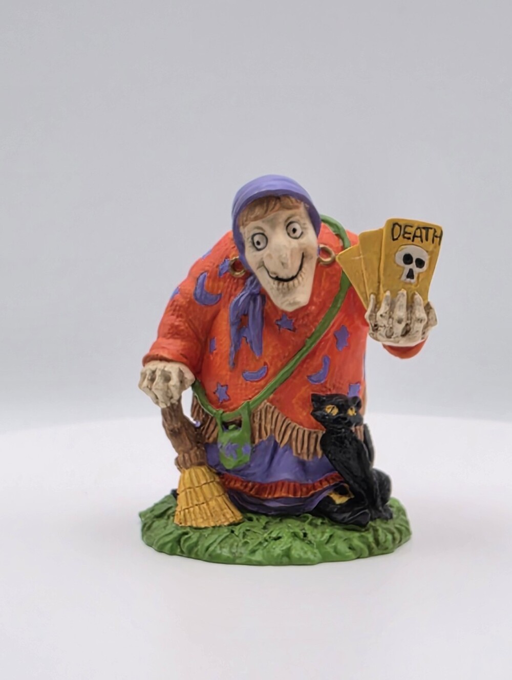 VTG 1996 Midwest of Cannon Falls Creepy Hollow Fortune Teller Witch Figure